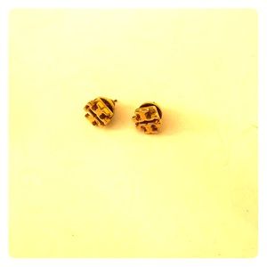 Tory Burch Earrings Gold T post back
